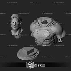 Superman Comics Bust 3D Printer Files