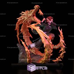 Tanjiro Fire Dragon 3D Printer Files