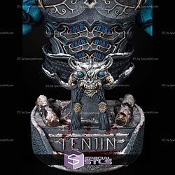 Tenjin Samurai Bust 3D Printer Files