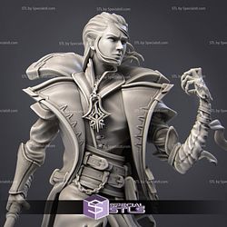 Vampire Elf Warlock Fanart 3D Printer Files