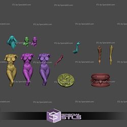 Vampirella Snake Base 3D Printer Files