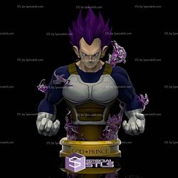 Vegeta Hakaishin Bust 3D Printer Files