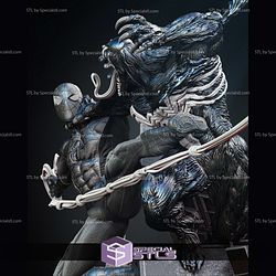 Venom and Amazing Spiderman Diorama 3D Printer Files