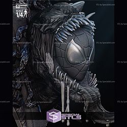 Venom Bust Wall 3D Printer Files