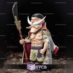 White Beard One Piece Chibi 3D Printer Files