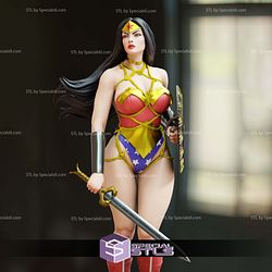 Wonder Woman Classic Thicc 3D Printer Files