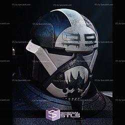 Wrecker Portrait Bust Bad Batch Starwars 3D Printer Files