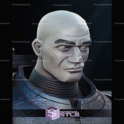 Wrecker Portrait Bust Bad Batch Starwars 3D Printer Files