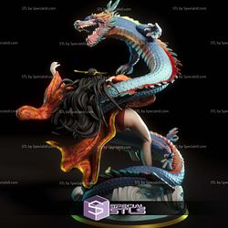 Yahui and the Dragon Digital 3D Sculpture