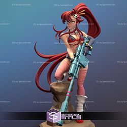 Yoko Littner Sniper and Guitar 3D Printer Files