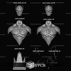 Zoom the Viallin Bust from Flash 3D Printer Files