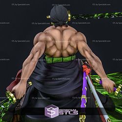 Zoro Green Battle 3D Printer Files