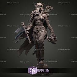 Alleria Windrunner Warcraft 3D Printer Files