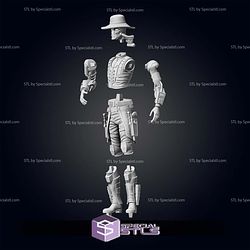 Cad Bane Standing Pose 1 3D Printer Files