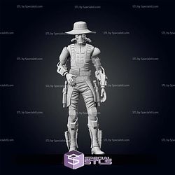 Cad Bane Standing Pose 1 3D Printer Files