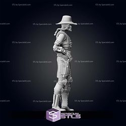 Cad Bane Standing Pose 1 3D Printer Files