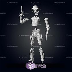 Cad Bane Standing Pose 2 3D Printer Files