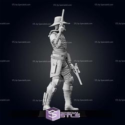 Cad Bane Standing Pose 2 3D Printer Files