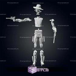 Cad Bane Standing Pose 3 3D Printer Files