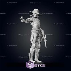 Cad Bane Standing Pose 3 3D Printer Files