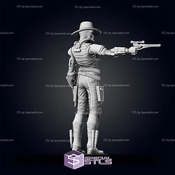 Cad Bane Standing Pose 3 3D Printer Files