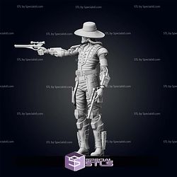 Cad Bane Standing Pose 3 3D Printer Files