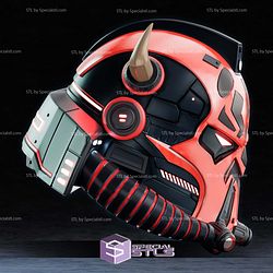 Cosplay STL Files Darth Maul Space Marine Helmet