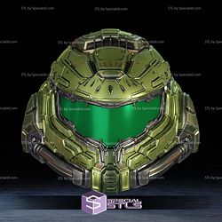 Cosplay STL Files Doomus Helmet Samus Doom Guy