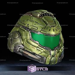 Cosplay STL Files Doomus Helmet Samus Doom Guy