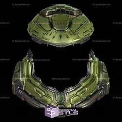 Cosplay STL Files Doomus Helmet Samus Doom Guy