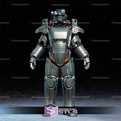 Cosplay STL Files Fallout T-45 Power Armor