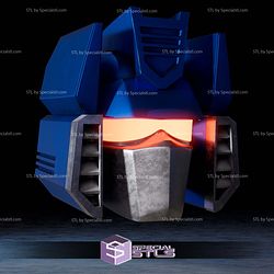 Cosplay STL Files G1 Soundwave Helmet