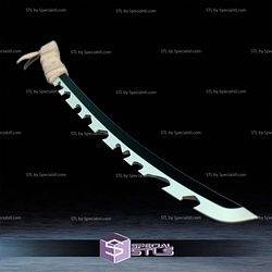 Cosplay STL Files Inosuke Sword