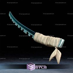 Cosplay STL Files Inosuke Sword