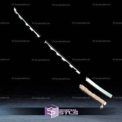 Cosplay STL Files Inosuke Sword