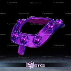 Cosplay STL Files Magneto Collar 97