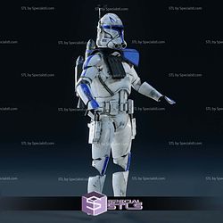 Cosplay STL Files Realistic Captain Rex Armor