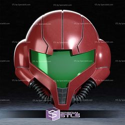 Cosplay STL Files Samus Helmet