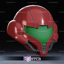 Cosplay STL Files Samus Helmet