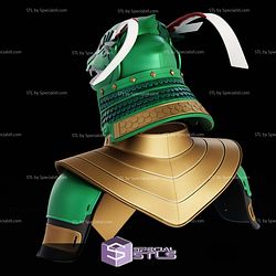 Cosplay STL Files Sengoku Green Armor