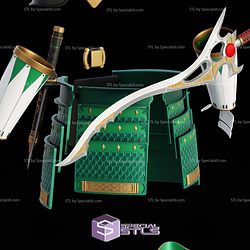 Cosplay STL Files Sengoku Green Armor