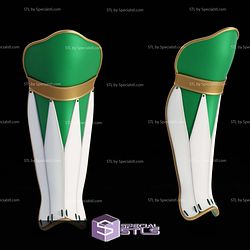 Cosplay STL Files Sengoku Green Armor