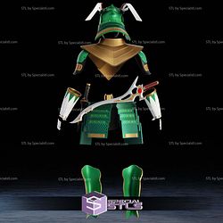 Cosplay STL Files Sengoku Green Armor