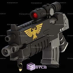Cosplay STL Files Space Marine Bolter