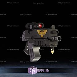 Cosplay STL Files Space Marine Bolter