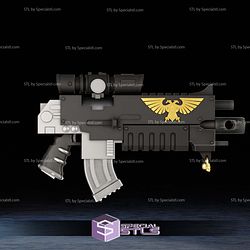 Cosplay STL Files Space Marine Bolter