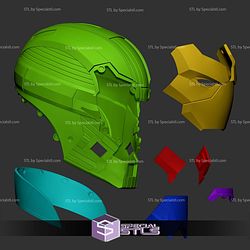 Cosplay STL Files Wall Breaker Helmet