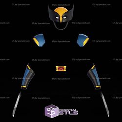 Cosplay STL Files Wolverine Armor Deadpool 3