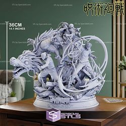 Gojo Toji and Geto Diorama 3D Printer Files