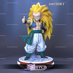 Gotenks SSJ3 New Verion 3D Printer Files